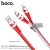 U97 2-in-1 Zipper Charging Cable (Lightning+Type-C)-Red+White